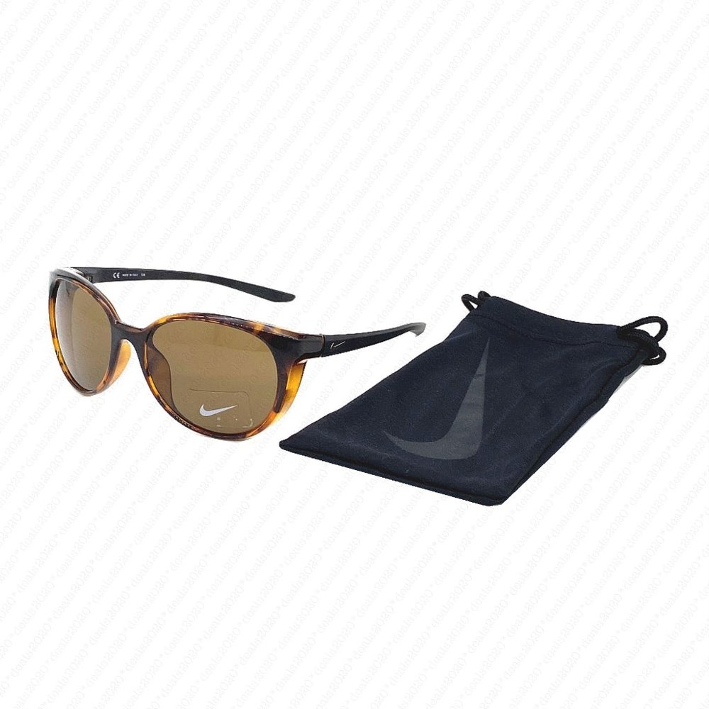 NIKE Essence CT8234 220 56mm Tortoise Gold Sunglasses
